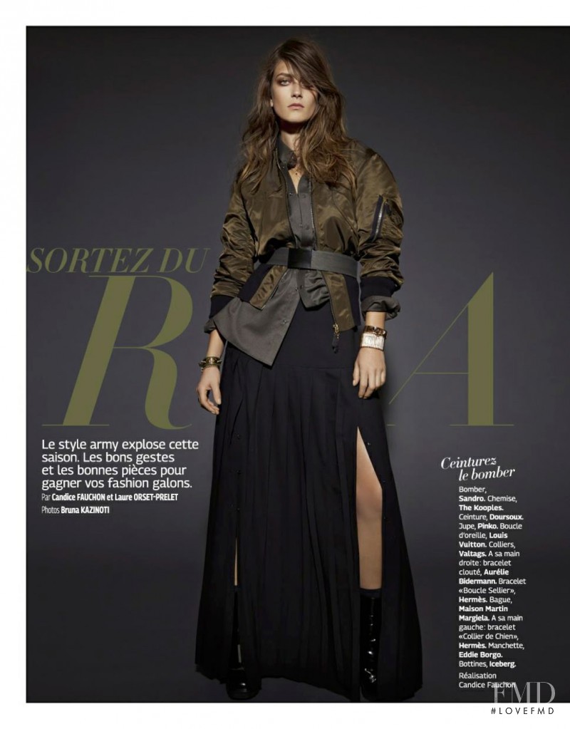 Marlena Szoka featured in Sortez Du Rang, October 2014