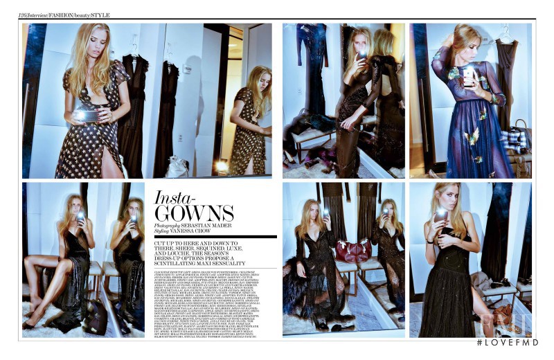 Kirstin Kragh Liljegren featured in Insta-gowns, October 2014