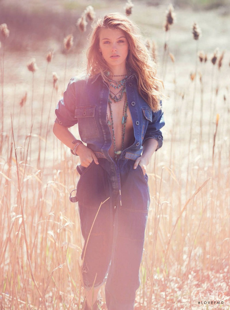 Madison Headrick featured in Blue Jeans, November 2014