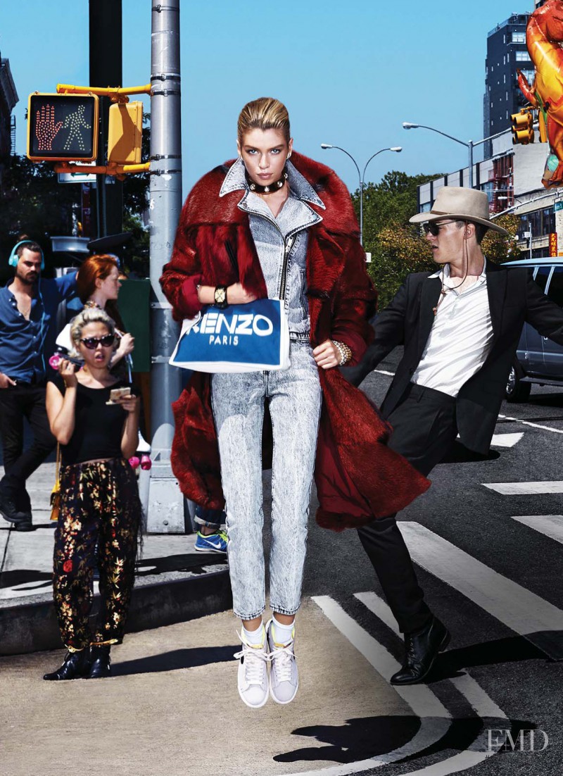 Stella Maxwell featured in Power Puff, November 2014