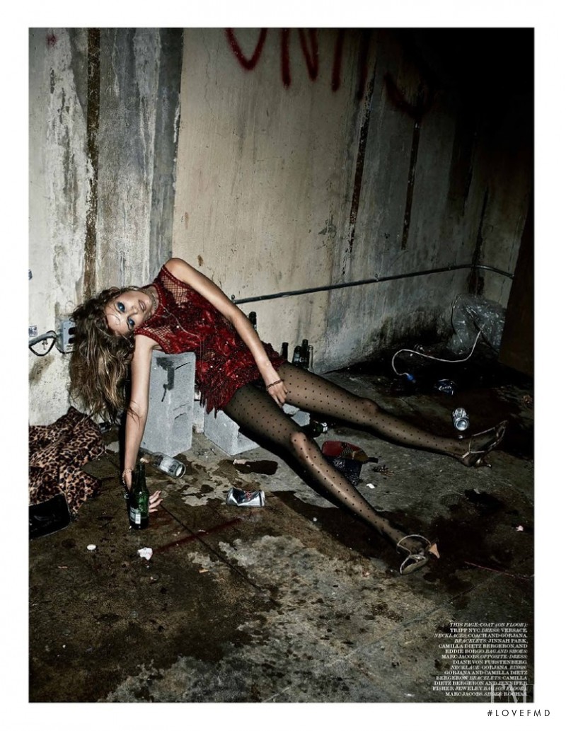 Edita Vilkeviciute featured in Pretty Wasted, October 2014