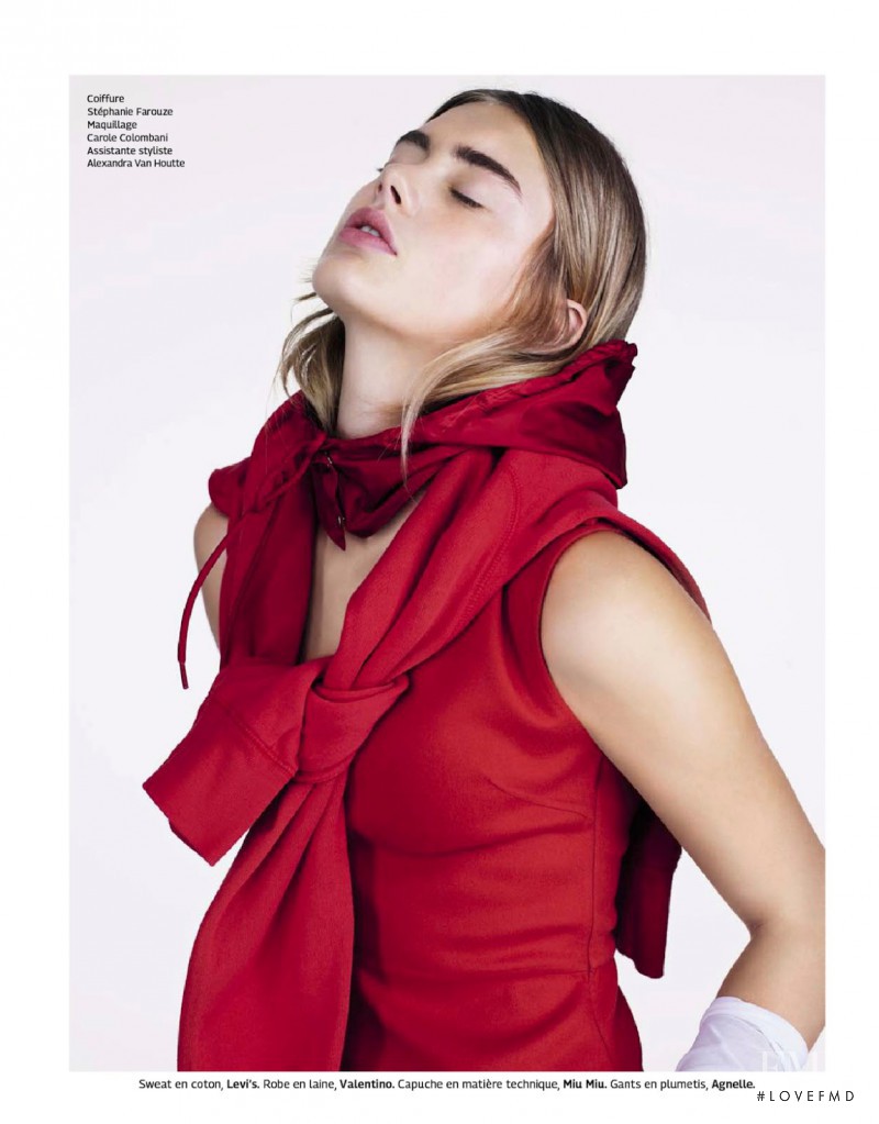 Hanna Verhees featured in Red, October 2014