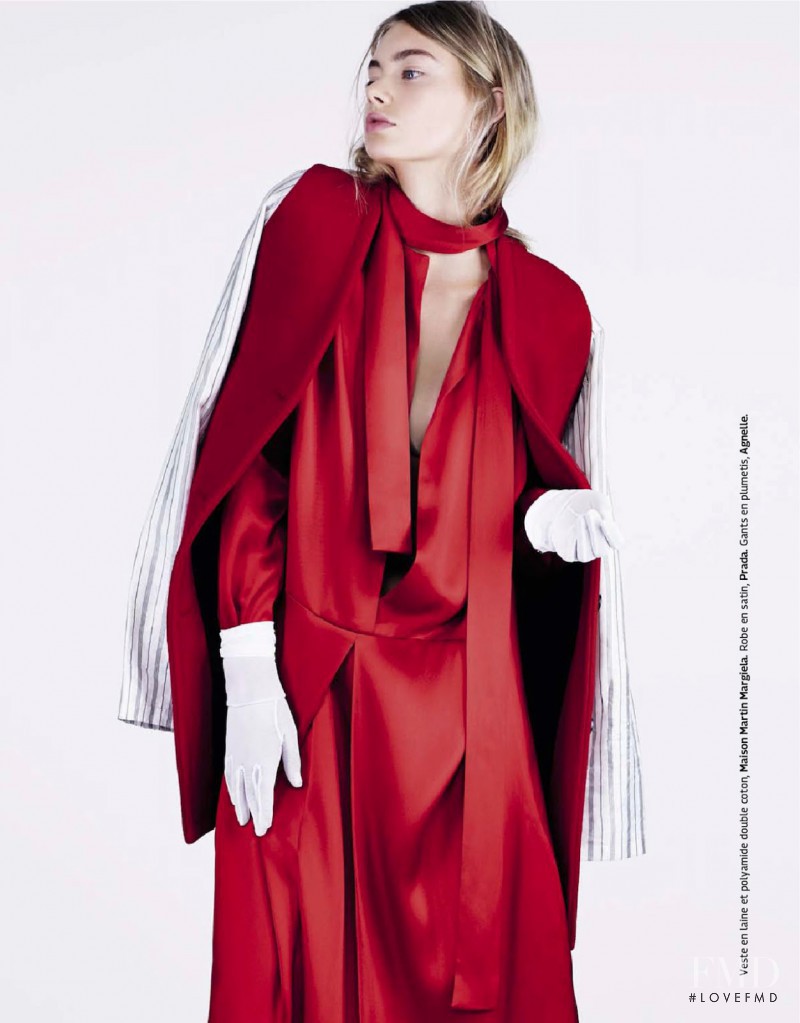 Hanna Verhees featured in Red, October 2014