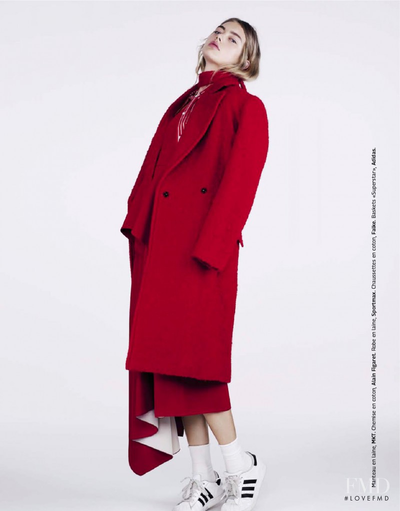 Hanna Verhees featured in Red, October 2014