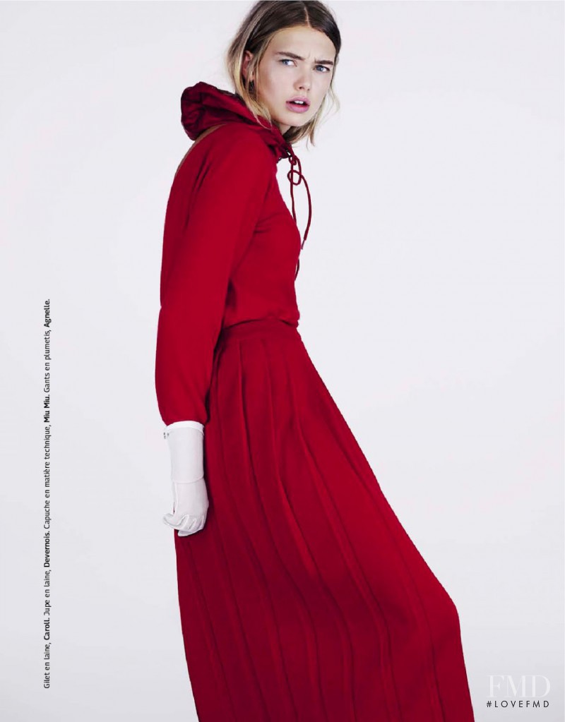 Hanna Verhees featured in Red, October 2014