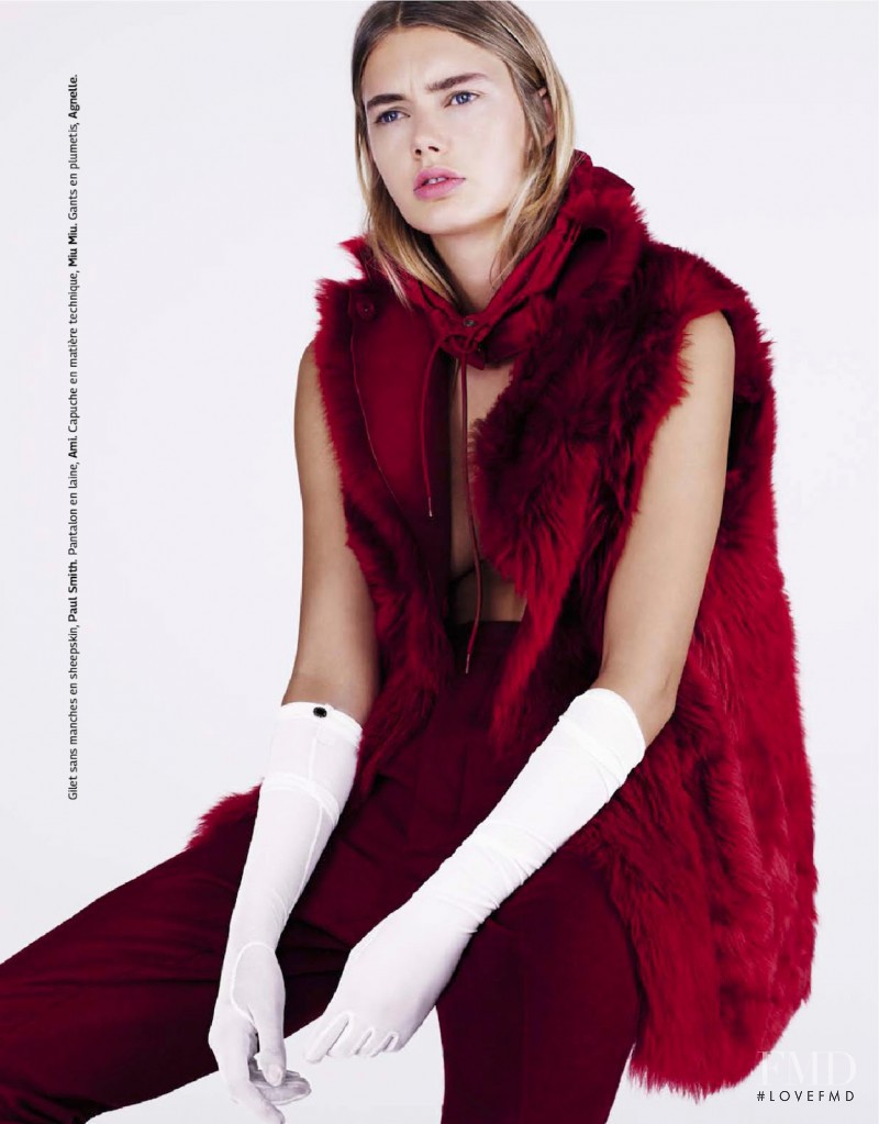 Hanna Verhees featured in Red, October 2014