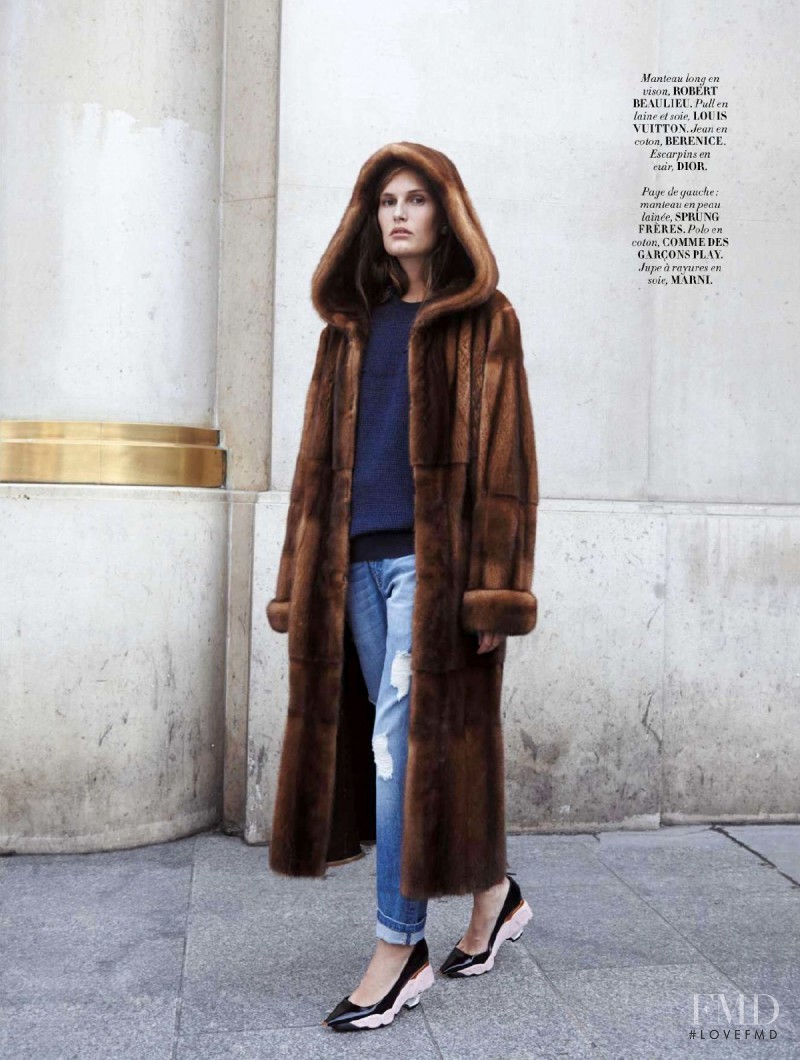 Alla Kostromicheva featured in Parisian Vibe, November 2014