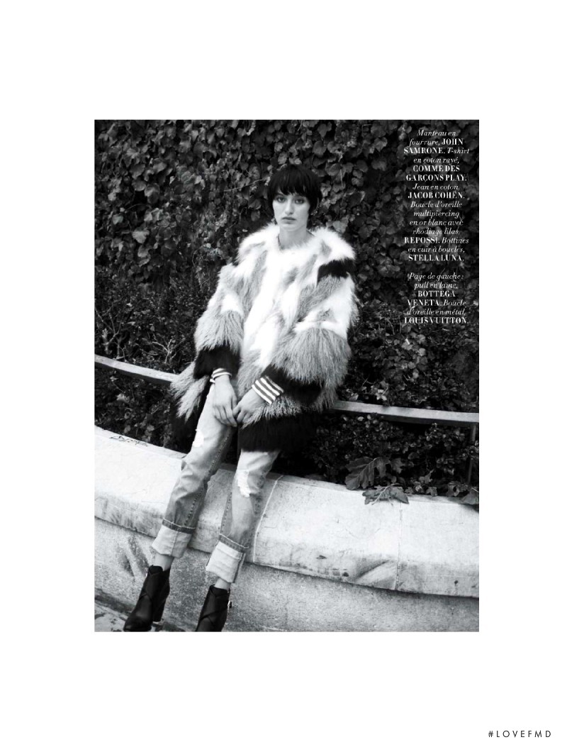 Soekie Gravenhorst featured in Parisian Vibe, November 2014