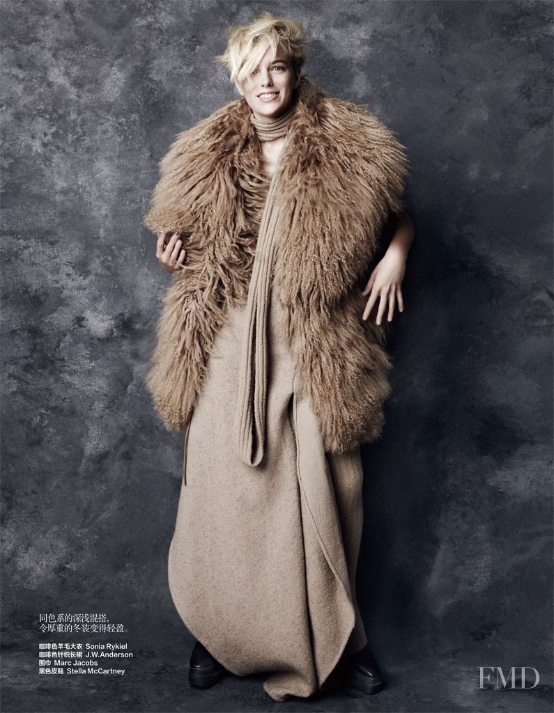Erika Linder featured in Winter Daze, November 2014
