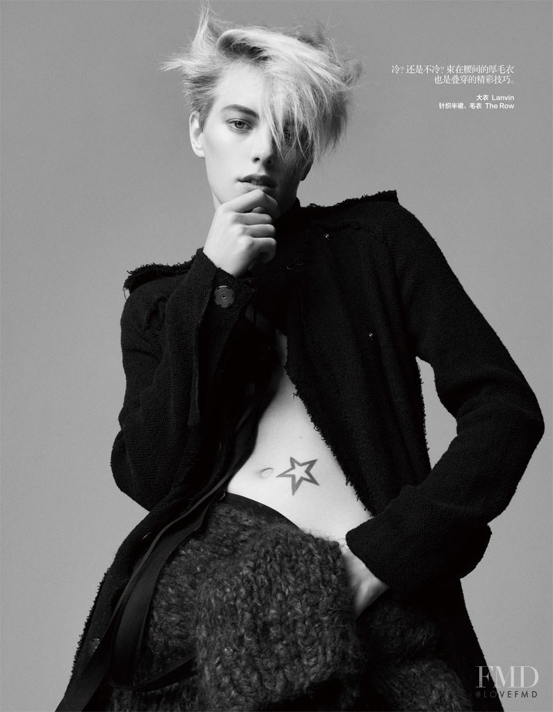 Erika Linder featured in Winter Daze, November 2014