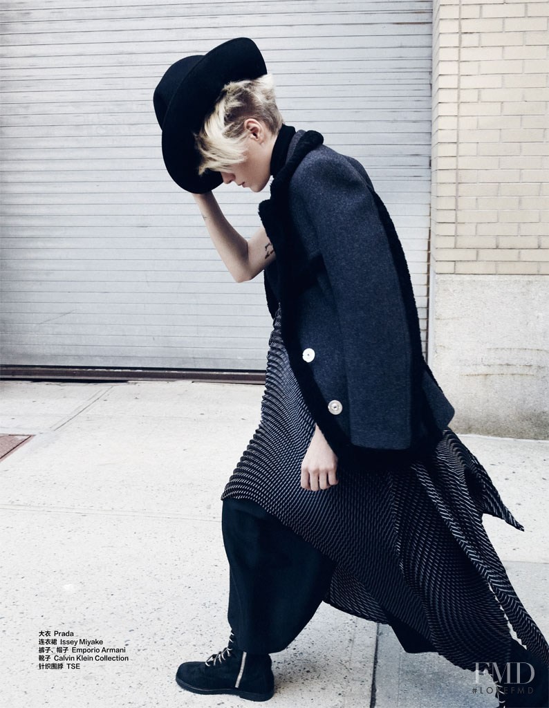 Erika Linder featured in Winter Daze, November 2014