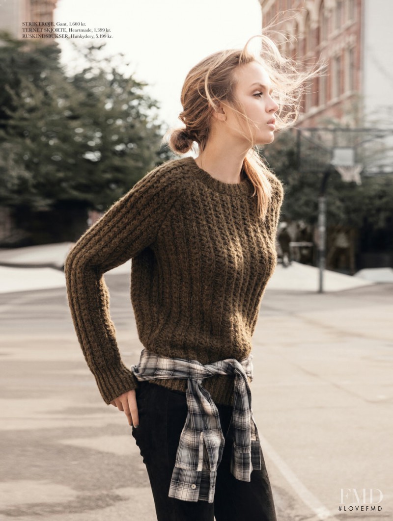 Josephine Skriver featured in Boy Meets Girl, November 2014