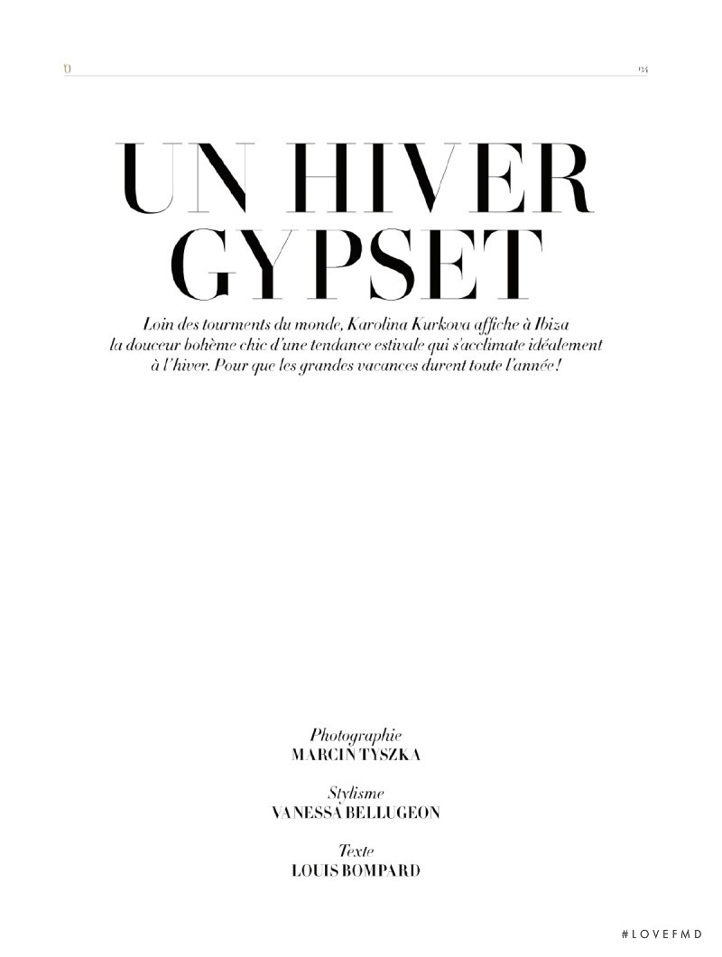 Un Hiver Gypset, November 2014