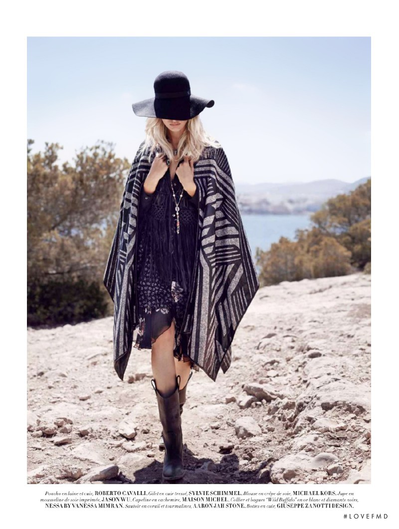 Karolina Kurkova featured in Un Hiver Gypset, November 2014