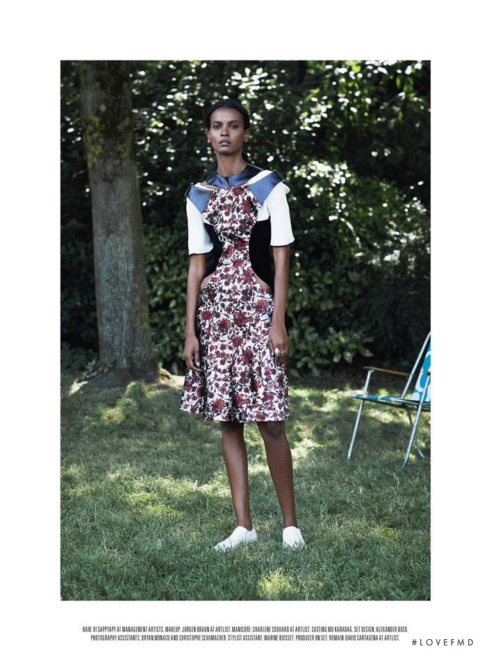 Liya Kebede featured in Liya, September 2014