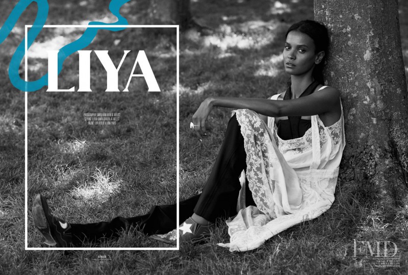 Liya Kebede featured in Liya, September 2014