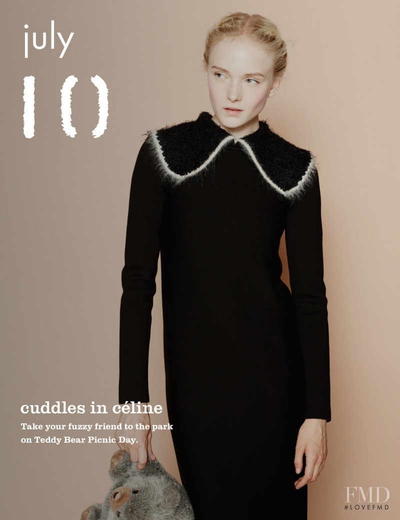 Maja Salamon featured in i-Diary, July 2014