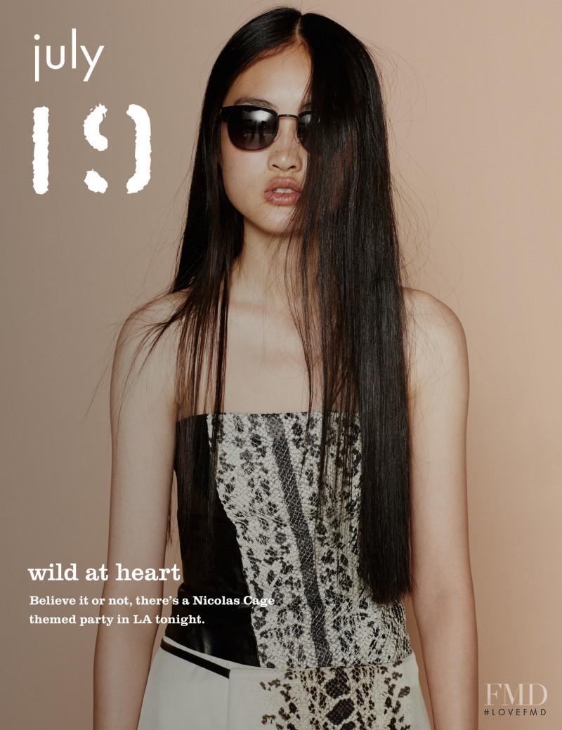 Jing Wen featured in i-Diary, July 2014