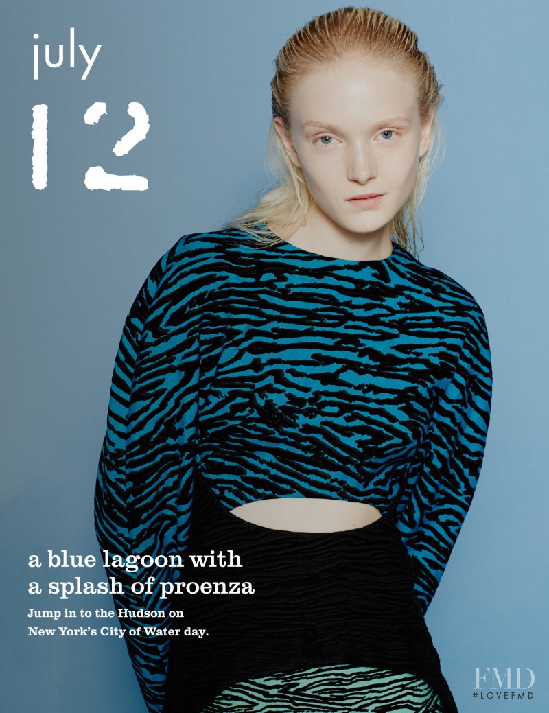 Maja Salamon featured in i-Diary, July 2014