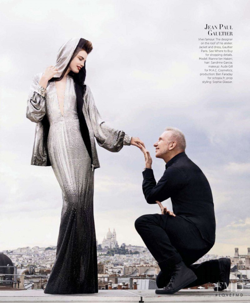 Rianne ten Haken featured in Fallin in Love with Couture, September 2014