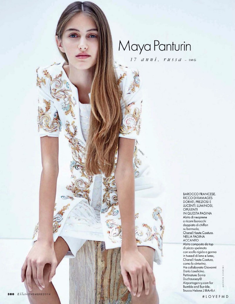 Maya Panturin featured in Teen Queen, November 2014
