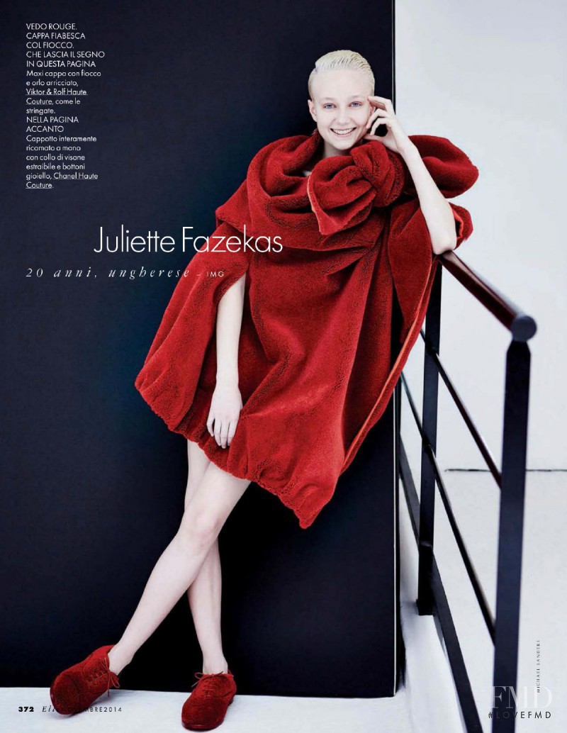Juliette Fazekas featured in Teen Queen, November 2014
