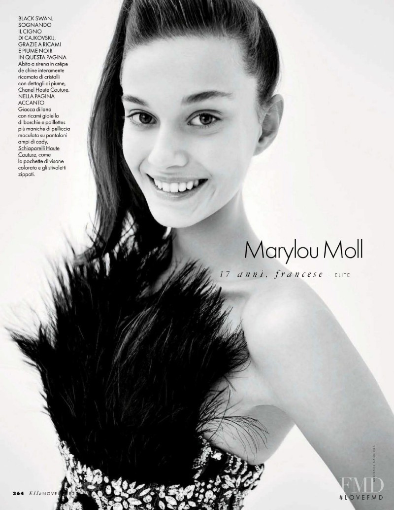 Marylou Moll featured in Teen Queen, November 2014