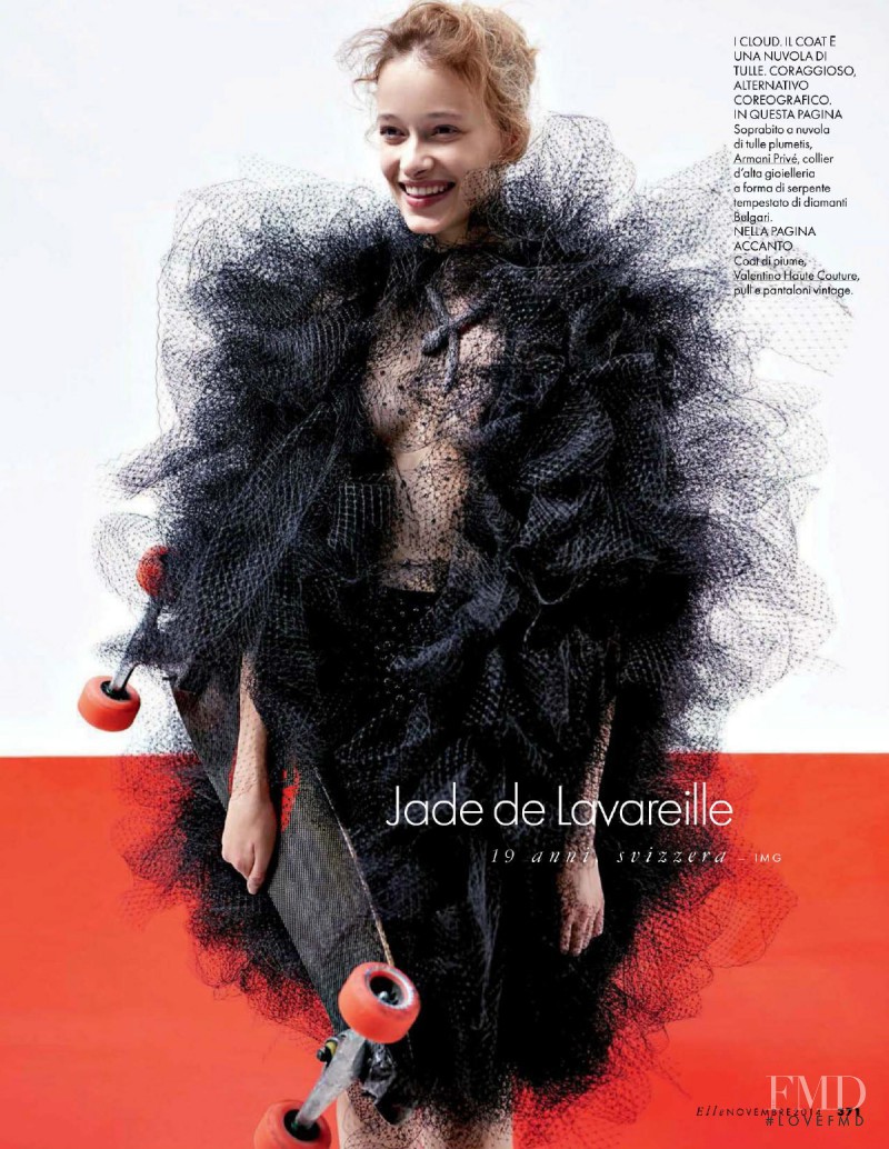 Jade de Lavareille featured in Teen Queen, November 2014