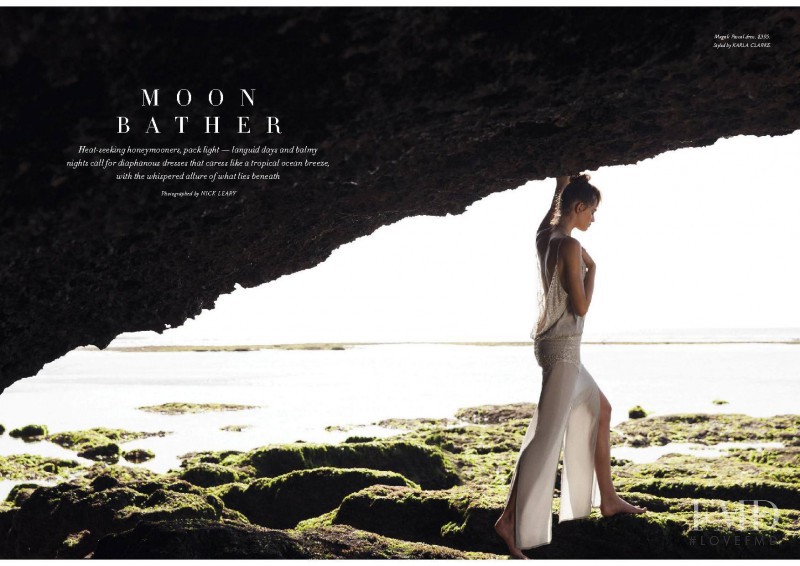 Marylou Moll featured in Moon Bather, March 2014