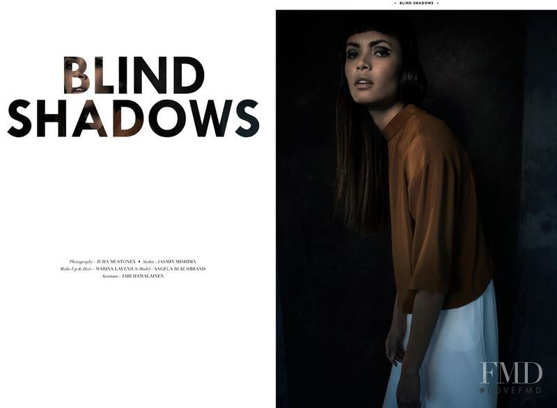 Angela Ruiz featured in Blind Shadows, November 2014