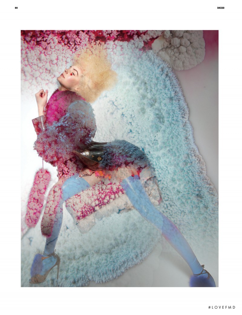 Kinga Rajzak featured in Crystalline, August 2011