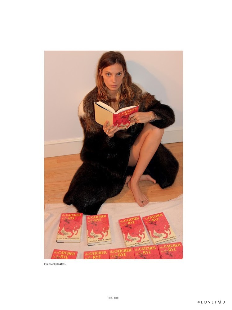 Daria Werbowy featured in Are All These Questions The Urgent Concerns Of Art?, September 2014