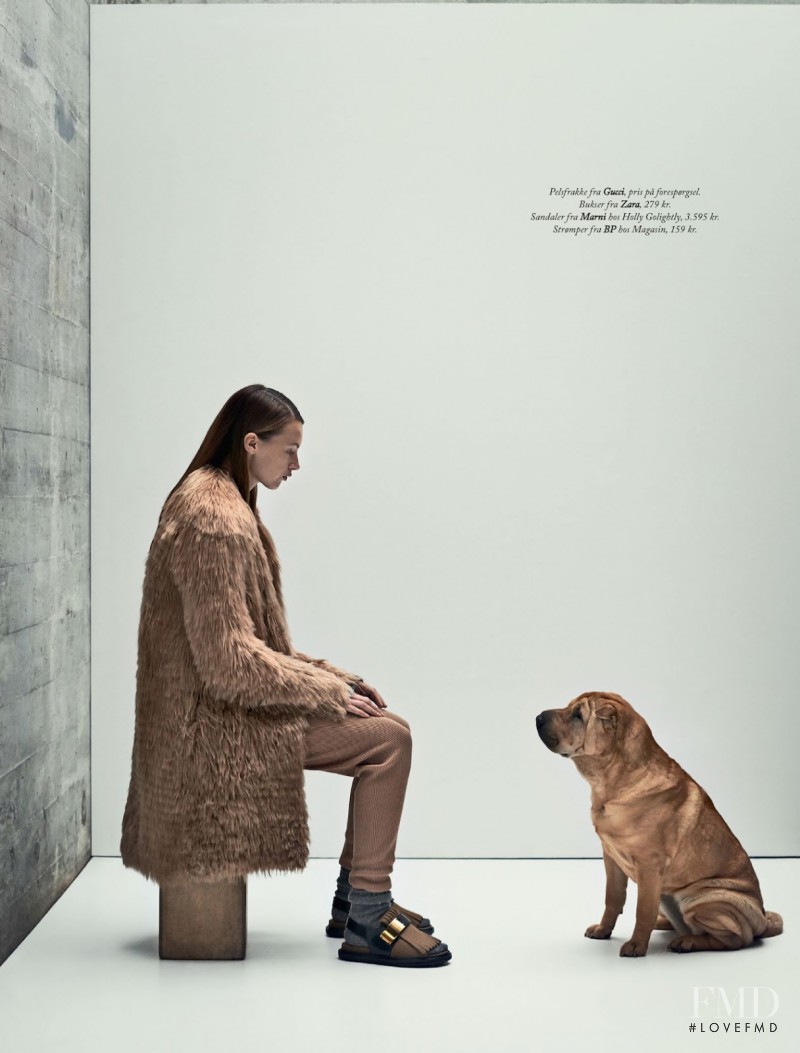 Mona Johannesson featured in Hot Dog, November 2014