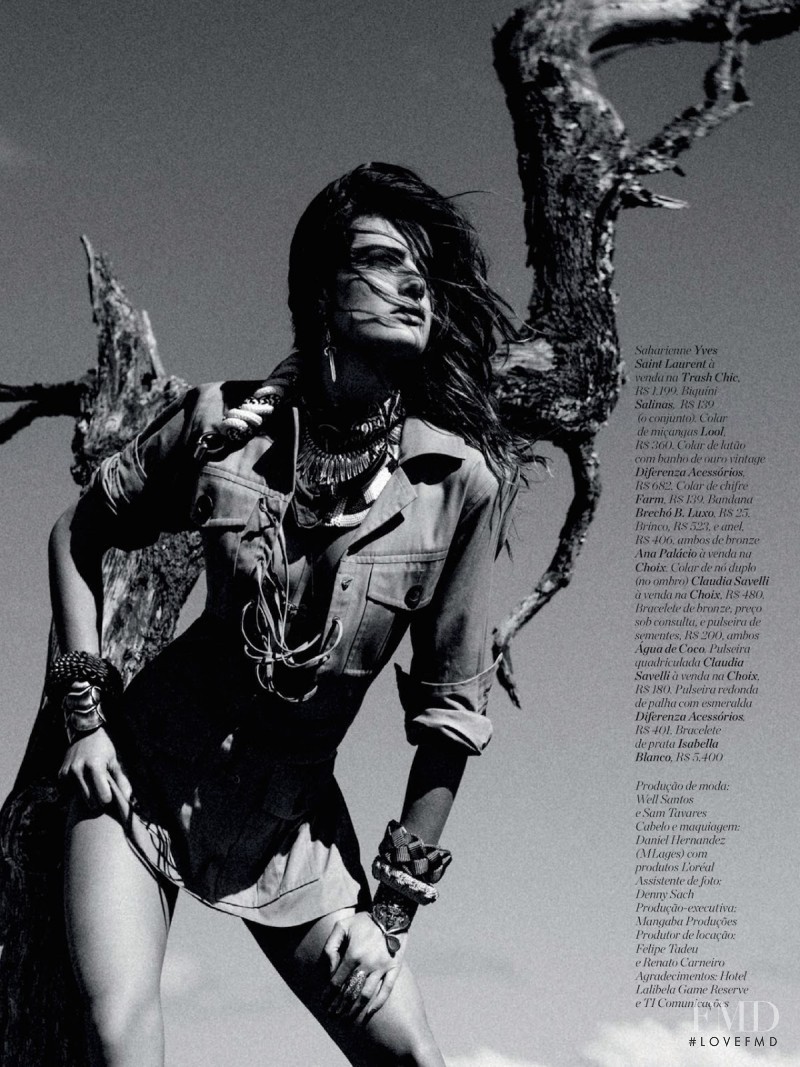 Isabeli Fontana featured in Espírito Selvagem, November 2014