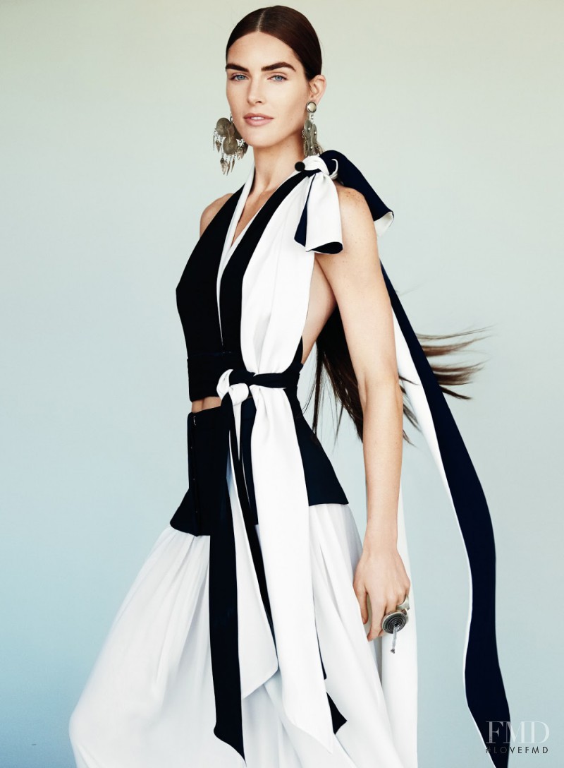 Hilary Rhoda featured in Black & White & Chic All Over, December 2014