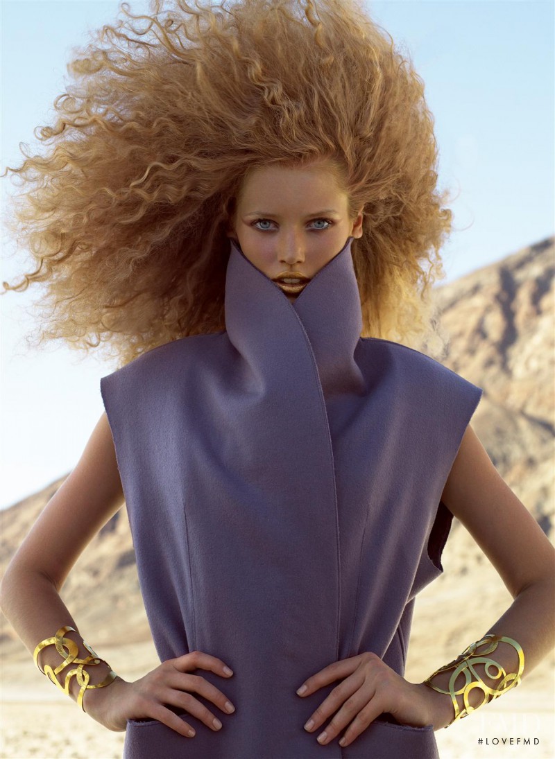 Toni Garrn featured in What\'s New Pastels, August 2008