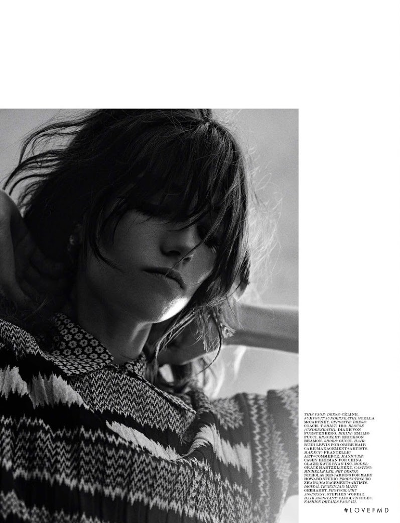 Grace Hartzel featured in Off The Wall, November 2014