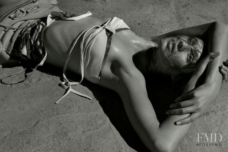Toni Garrn featured in The Dunes, December 2008
