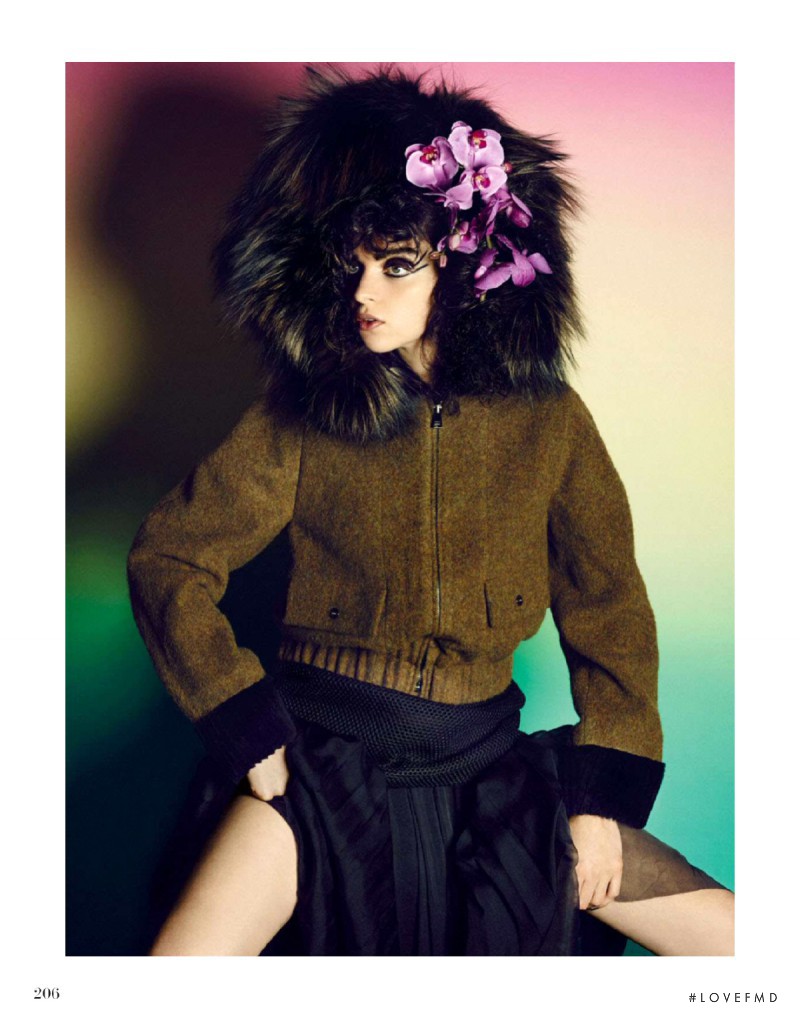 Magda Laguinge featured in Veni Vidi Fendi, November 2014