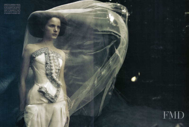 Anna de Rijk featured in A Dream Of A Dress, September 2009