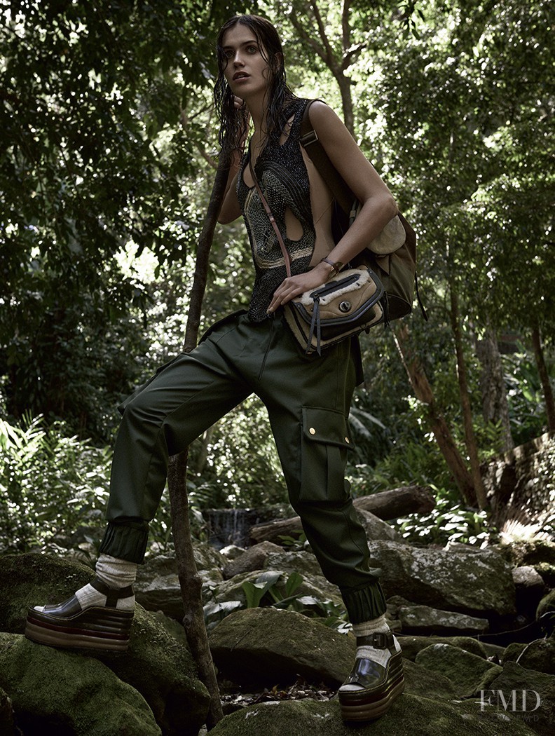 Amanda Brandão Wellsh featured in Rio Natural, November 2014