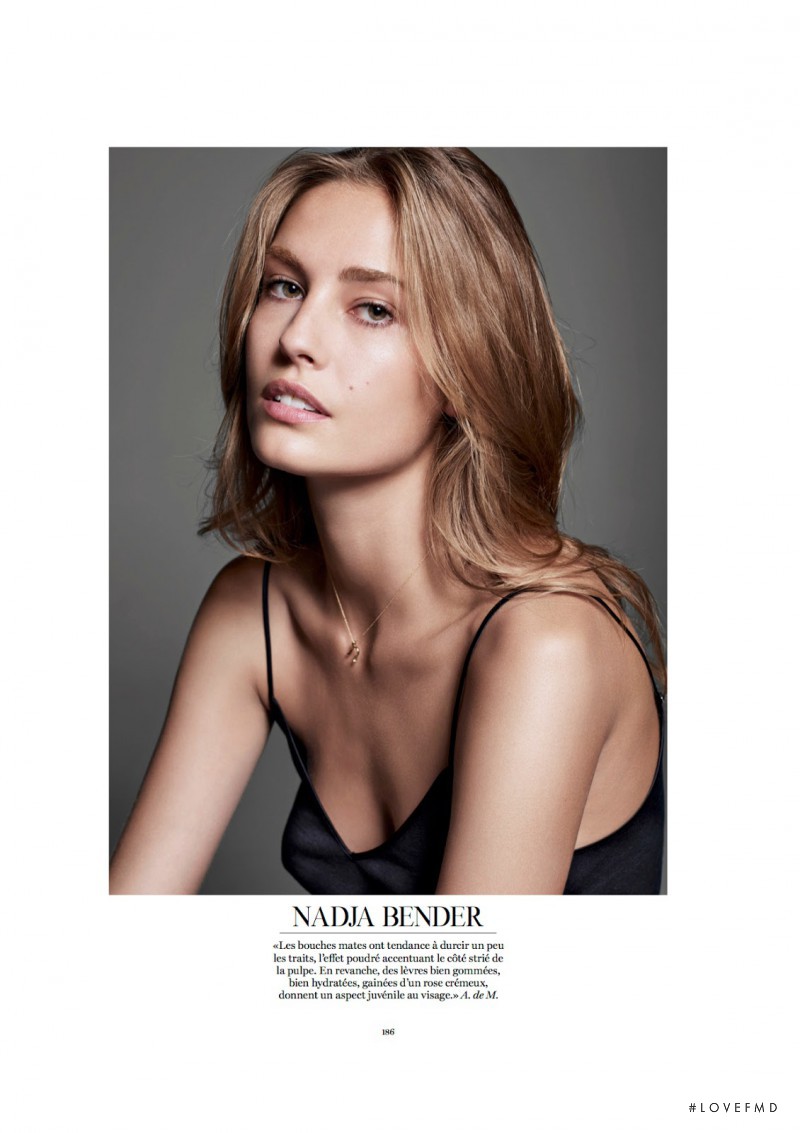 Nadja Bender featured in Double Jeu, November 2014