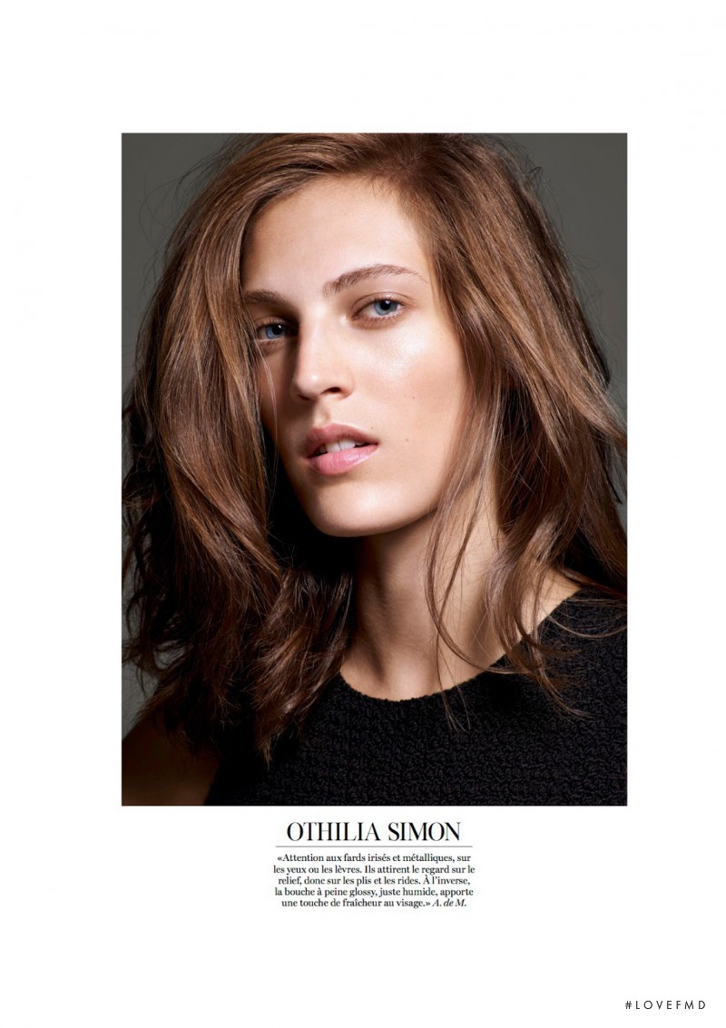 Othilia Simon featured in Double Jeu, November 2014