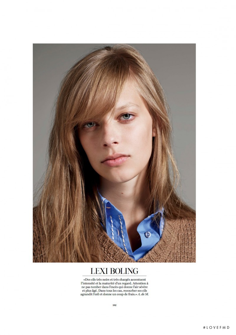 Lexi Boling featured in Double Jeu, November 2014