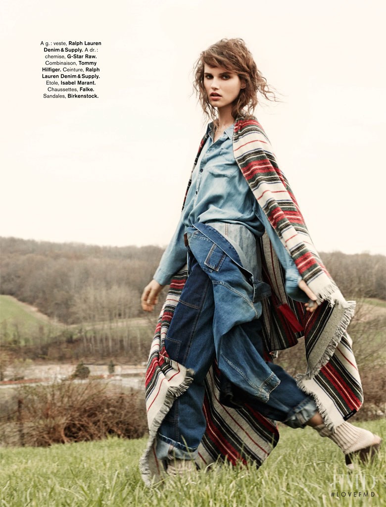 Giedre Dukauskaite featured in Androjean, December 2014