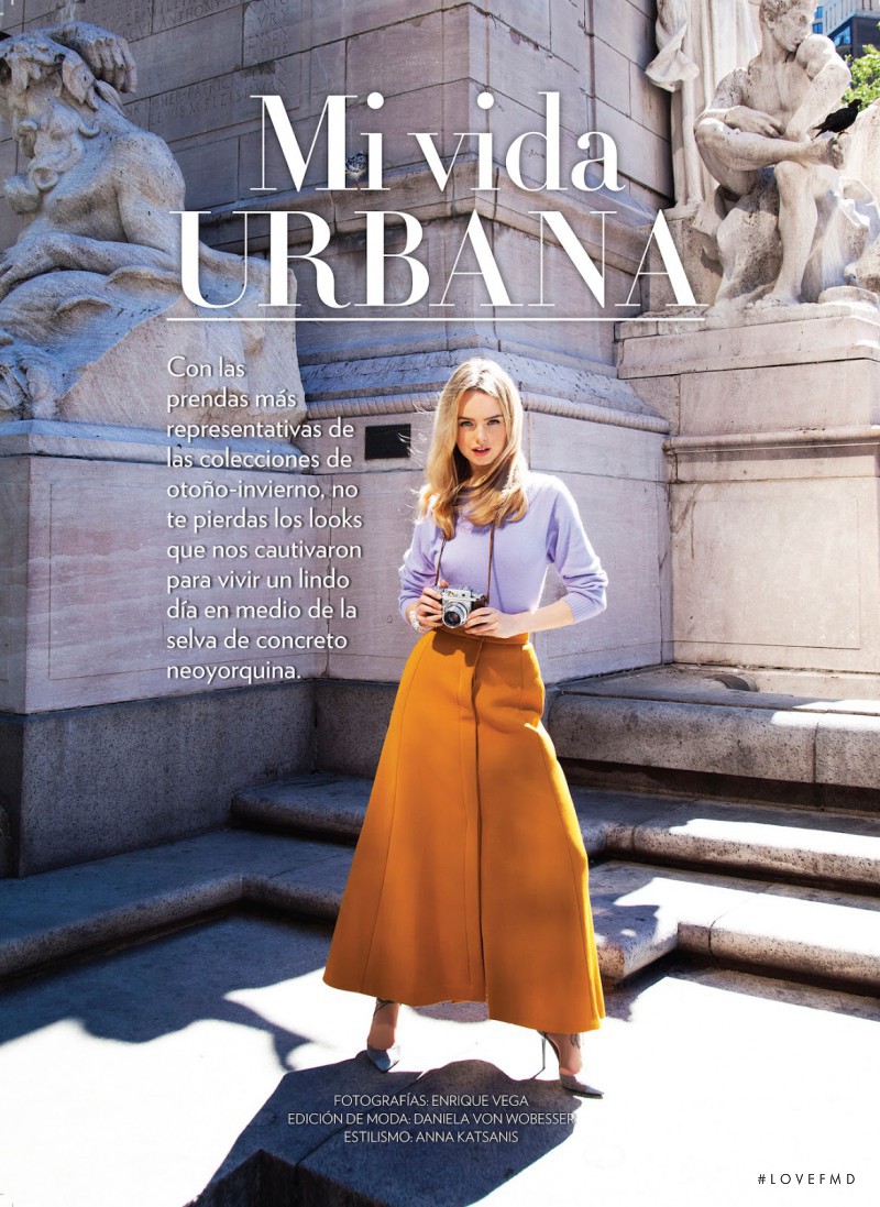 Aurelia Gliwska featured in Mi Vida Urbana, November 2014