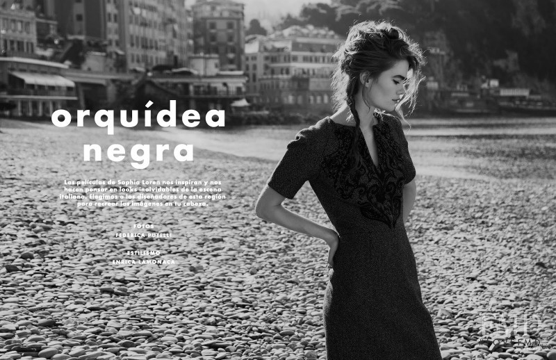 Mathilde Brandi featured in Orquídea Negra, November 2014