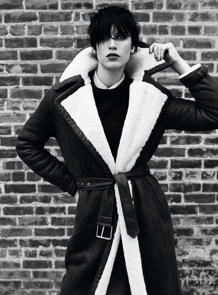 Alana Bunte featured in The Dress Coat, November 2014
