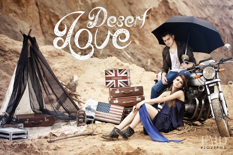 Stasha Yatchuk featured in Desert Love, September 2014