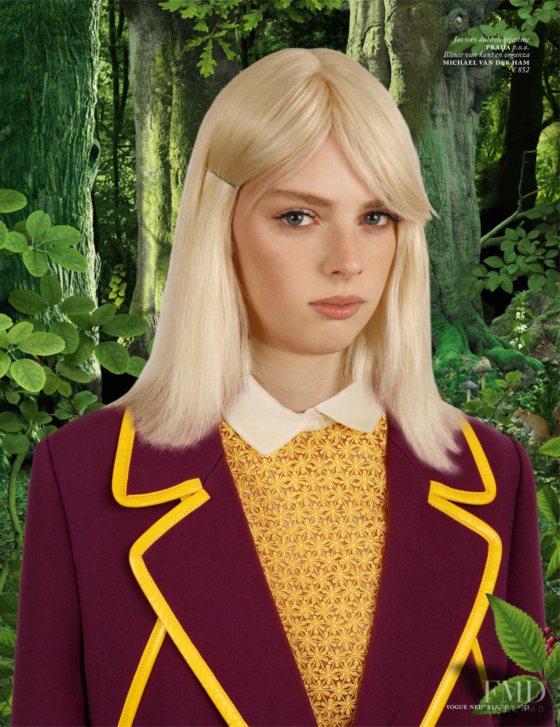 Jitte Oerlemans featured in Wonderland, September 2014